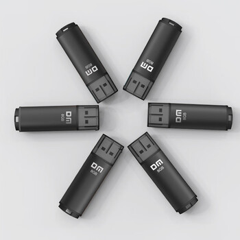 DM大迈 8GB USB2.0 U盘 PD204 黑色 招标投标小u盘 企业竞标电脑车载优盘
