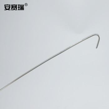 安赛瑞 不锈钢汤勺 食堂餐厅酒店商用不锈钢炒勺 加长柄汤勺油勺 长把51cm 26430