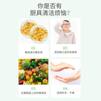 立白清新柠檬味洗洁精大桶1.5kg 除味去油去腥 餐具净洗涤灵洗碗液