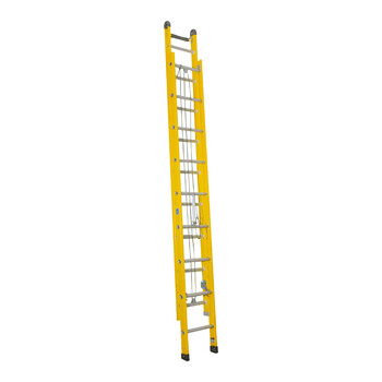兴航发绝缘伸缩单梯4M 收回2.2m升高3.2m玻璃钢梯加厚绝缘工程梯子伸缩梯子单梯