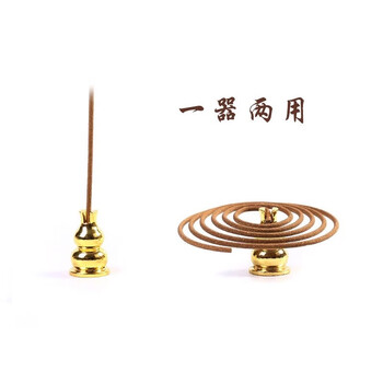 海斯迪克 盘香配件 (不含盘香) 香炉+葫芦+防火棉 (颜色随机) HK-5052  