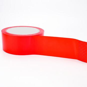 飞尔（FLYER）彩色胶带 标识分类快递封箱打包带4.5×60m中国红【FLJD221】5卷起批