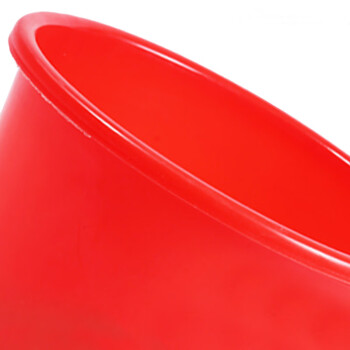 兰诗（LAUTEE）T-6145 红色多功能提水桶 物业清洁桶 20L无盖-5个装