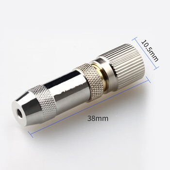 讯浦 2M两兆头L9(75-2)视频接头公头 同轴电缆接头DDF射频线连接器10个装 XP-L9-2