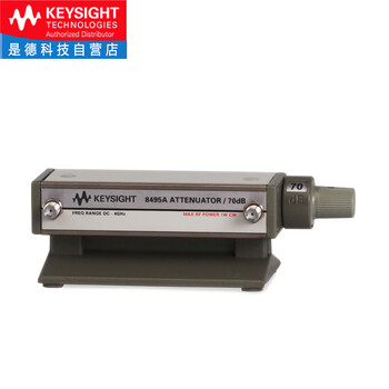 是德科技(keysight)手动衰减器 8495A(DC-4GHz,0-70dB,10dB步进)