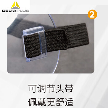 代尔塔(Deltaplus)101146 防尘护目镜 全密封打磨防烟飞溅工业粉尘 定做 1付