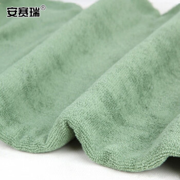 安赛瑞 07毛巾被 陆空毛巾毯夏季军绿色毛毯150×200cm 单人空调毯被薄毯子 军绿色700208