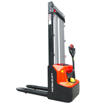 诺力（NOBLIFT）全电动叉车天罡1.2吨托盘升降堆垛车搬运升高车小型液压堆高车载重1.2吨升高3.6米锂电池