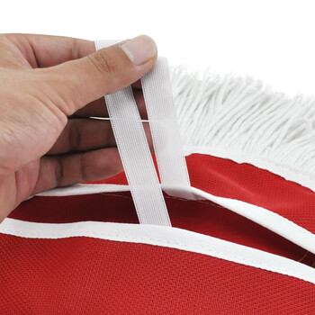 兰诗（LAUTEE）GJ-0168 螺丝扣款尘推布  拖布配件 红色-120厘米2个装