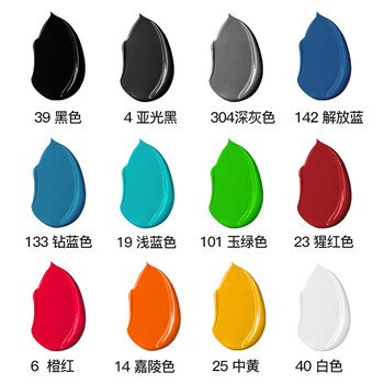 三和 水性自喷漆 金属防锈漆 自动喷漆 改色漆 环保漆 J8A25中黄色