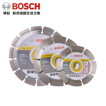 博世（BOSCH）金刚石切割片石材砖石混凝土切割片 通用 节段片125mm