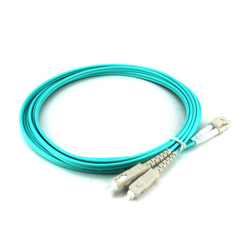 凌科朔(LINKSHIRE) 电信级万兆多模双芯OM4光纤跳线SC-LC 万兆 OM4 SC-LC 10米