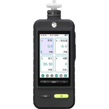 元特泵吸式VOC臭氧二氧化碳气体检测仪 检漏仪高精度报警器便携式 工业探测器 臭氧0-1ppm