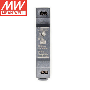 明纬（MEANWELL）HDR-15-5 导轨安装开关电源 明纬电源 2.4A 5V