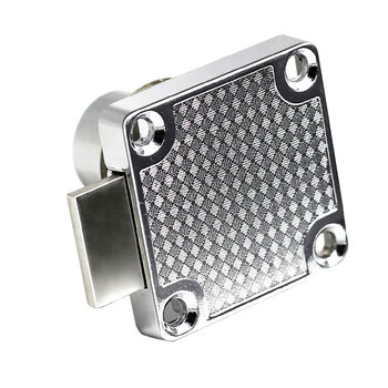 冰禹 抽屉锁 加厚门柜锁方舌抽屉锁 138-32锌合金1个 (起订量2个) BYaf-92