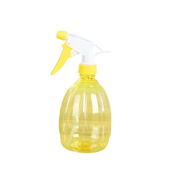 劳保佳 手压式洒水壶 酒精喷壶喷雾器 塑料透明喷壶 500ml 蓝色 1个