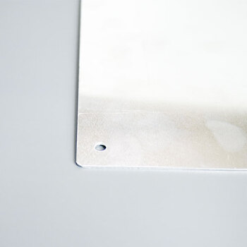 海斯迪克 gnjz-1330 安全标识牌 警告标志工地警示 铝板标牌（当心烫伤）铝板UV