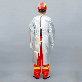 劳卫士 LWS-012-A隔热反穿衣、可防辐射热温度1000℃、大衣式 1.1米 银色