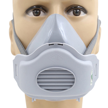 一护 KN95工业防尘口罩 防工业粉尘半面具304型(过滤效率99.6%) 主体+1片滤棉