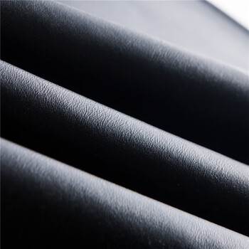 莫恩克 厨房无袖围腰  加厚皮革橡胶防水防油防污围裙 耐油耐磨屠宰场围裙 黑色