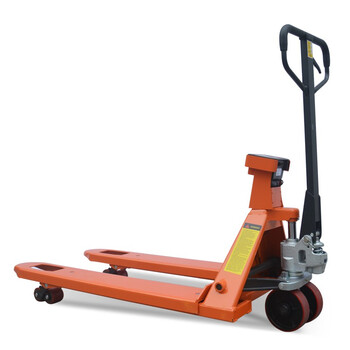 诺力（NOBLELIFT）电子秤叉车称重手动液压搬运车2吨称重油压地牛升降托盘手拉车HPT20S外宽690叉长1220