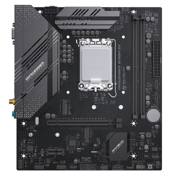 铭瑄（MAXSUN）MS-挑战者B760M D5 WiFi电脑游戏主板 DDR5 CPU 12600KF/13400F/14600KF（Intel B760/LGA 1700）