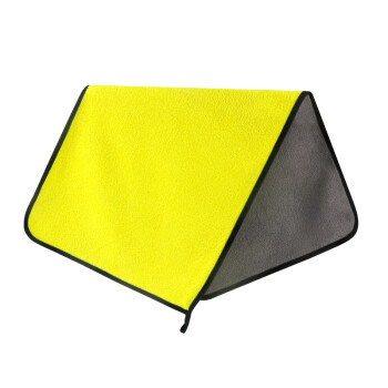庄太太【10条尺寸30*30cm500g/㎡颜色随机】高密抹布毛巾珊瑚绒加厚擦车巾吸水清洁巾