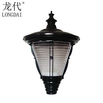 龙代（longdai）庭院灯户外防水小区花园别墅景观灯LED路灯镀锌高杆灯  3.5米高 30W XSTY-10227