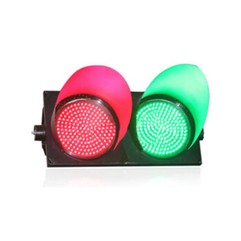 鸣固 红绿灯 300型机动满盘交通信号灯 高尔夫满屏道路红绿两灯 交通信号灯