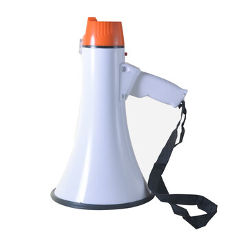 谋福（CNMF）92喇叭大功率30W户外手持喊话器宣传录音扩音器喇叭600米传输【橙色3大功率喇叭】