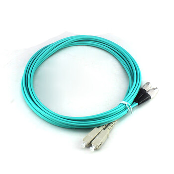 凌科朔(LINKSHIRE) 电信级万兆多模双芯OM4光纤跳线SC-FC 万兆 OM4 SC-FC 30米