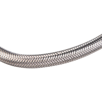 伟星 冷热水通用 不锈钢编织软管 马桶面盆进水管 龙头上水管 防爆双头螺帽100cm冷热水通用