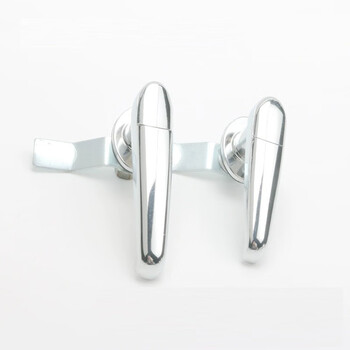 驼铃纵横 AQQJ0050 MS308-2配电箱柜门锁MS308-2-3电器箱锁/铁皮把手锁 加厚带防水盖 MS308-3