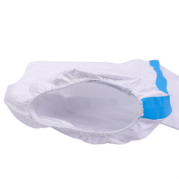 百舸 隔离衣连体拉链无纺布PP覆膜防护服全身隔离服胶条款160-180