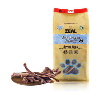 新西兰进口真致 Zeal 宠物零食狗零食肉干磨牙骨磨牙棒幼犬耐咬牛骨棒牛骨头狗狗训犬风干小牛 肋骨500g 乐和信 Lehesine Com 配送灵活 专注服务 全国通用 全国配送