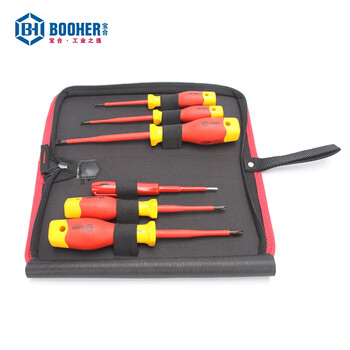 宝合(BOOHER)6件套双色绝缘螺丝批组套 0200202 S2