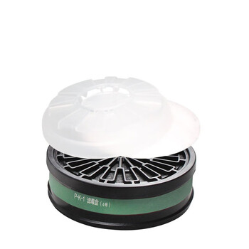 思创科技 圆形螺纹口活性炭滤毒盒防有机气体或蒸汽 ST-LDY3 2只（含滤棉盖和滤棉）