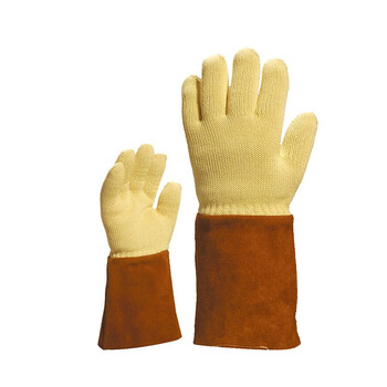 代尔塔(Deltaplus)203008 KCA15T 耐高温250℃芳纶防切割抗撕裂耐磨手套 全棉衬里 定做 9码 1副