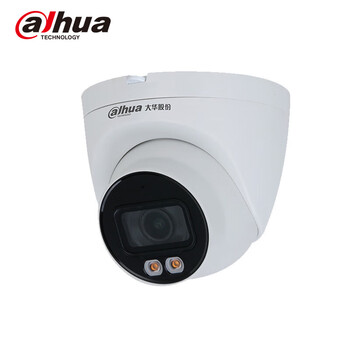 dahua大华400万网络高清半球摄像机 POE供电可拾音 内置音频监控摄像头HDW2443T-A-IL 焦距3.6mm