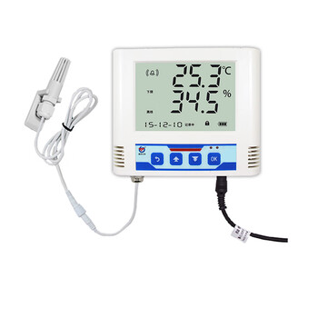 建大仁科 RS-WS-N01-6-5 温湿度变送记录仪 高级版探头外延外接电源