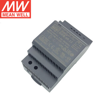 明纬（MEANWELL）HDR-60-12 工业DIN导轨型单组 明纬开关电源