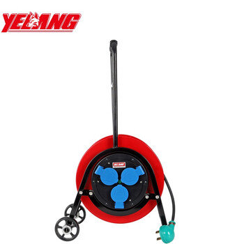 野狼 yelang 移动电缆盘漏电保护拖线盘YZW3*2.5+1*1.5mm²/30米 YL-45CTFS-A1630