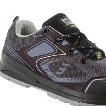 鞍琸宜 SAFETY JOGGER 011102 CADOR S1P 劳保鞋钢质包头透气防砸防刺穿 灰色 44码 1双