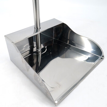 冰禹 BYlf-93 不锈钢垃圾铲 簸箕 商超簸箕 学校垃圾铲 大号A型10个