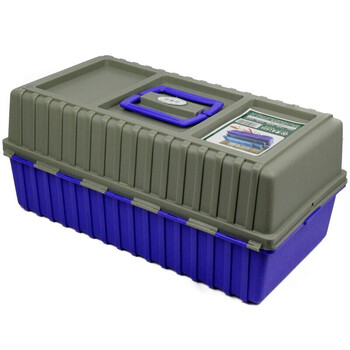 老A LAOA 多功能三层塑料工具箱维修五金工具箱子零件收纳箱储存箱LA109519 19.5英寸