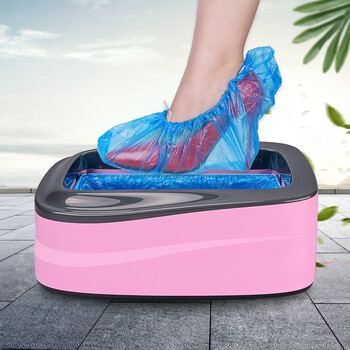 正之昇 全自动鞋套机T型 一次性商用办公实验室展厅鞋膜机套鞋机 XT01 粉红