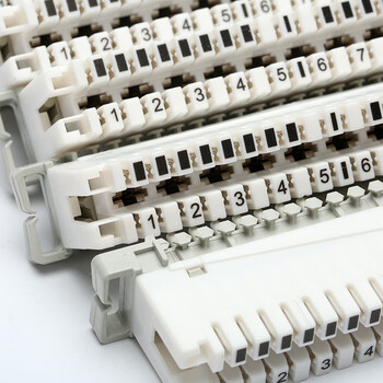 利合光电（LHG）VDF音频配线架电话配线架科隆卡接模块 10对科隆模块条