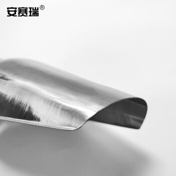 安赛瑞 不锈钢取样铲 304不锈钢无磁不锈钢圆头冰铲实验室固体采样铲采样器取样器 大号 600977