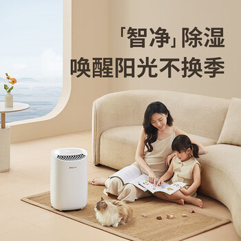 德业（Deye）除湿机/抽湿机 除湿量12升/天 家用轻音地下室干衣机除湿器 母婴萌宠 银离子抗菌DYD-B12A3