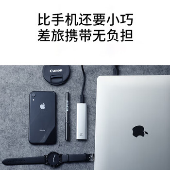 朗科（Netac）1TB Type-c USB3.2 移动固态硬盘（PSSD）Z Slim 手机直连 防震耐用 高速传输办公优选